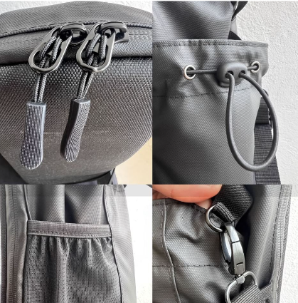 Bolso Cruzado Magnetico de Gimnasio