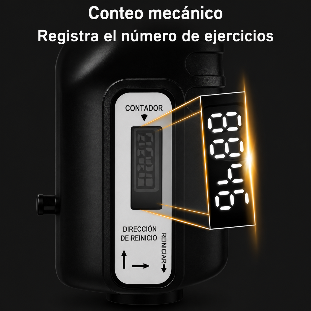 Grip Mano Ajustable con Contador