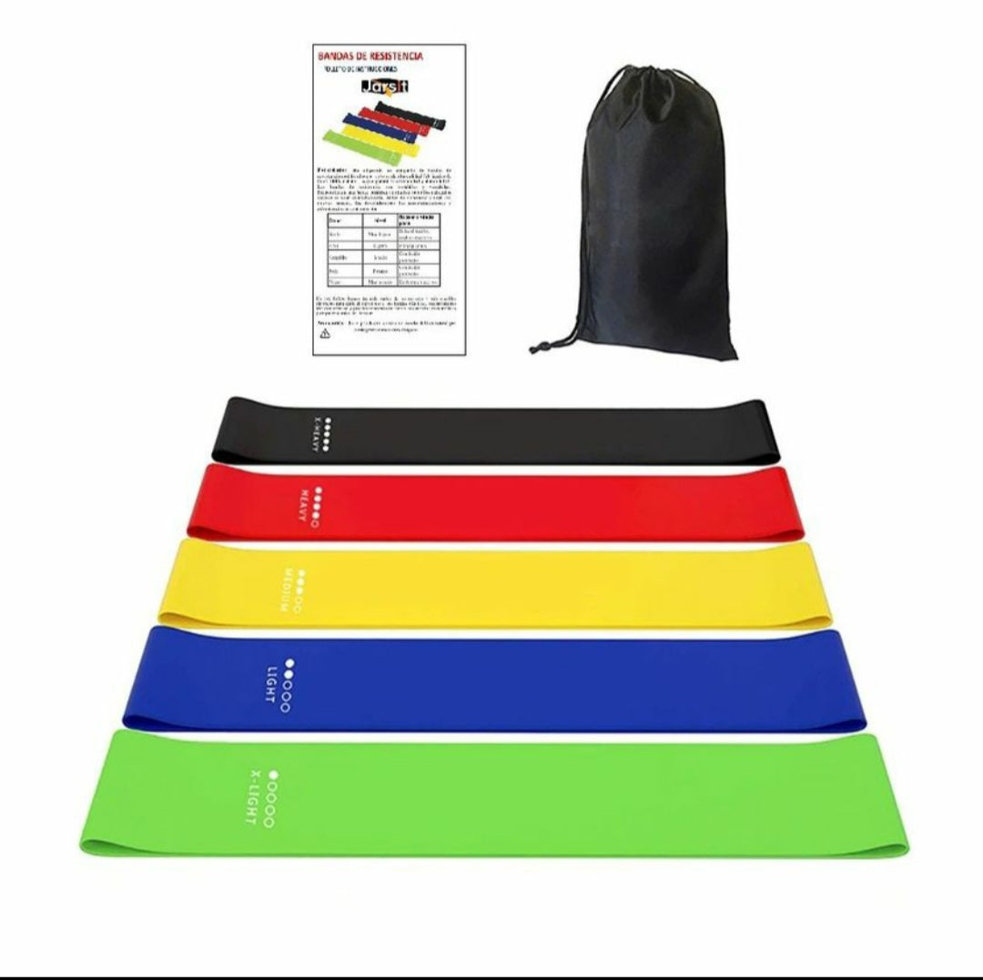 Pesa rusa 10 kg + kit bandas elásticas